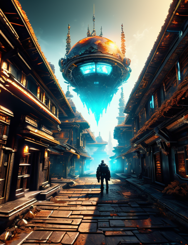 00048-[number]-1070790100-((best quality)), ((masterpiece)), ((realistic,digital art)), (hyper detailed),DonMCyb3rN3cr0XL  Village, octane rendering, rayt.png